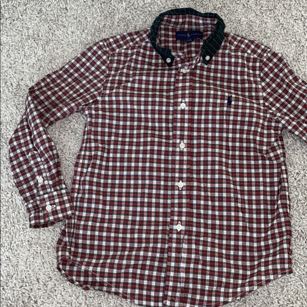 Boys polo Ralph Lauren button down shirt